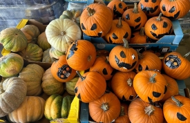 Calabazas de otoño