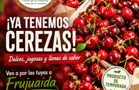 Ya tenemos cerezas en Frujuaida